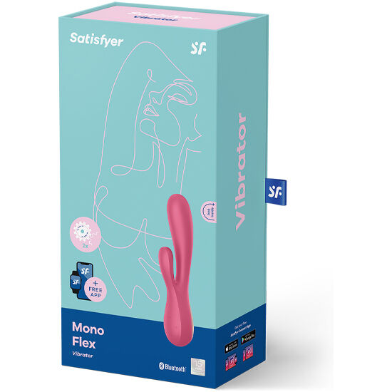 Satisfyer mono flex rojo con app