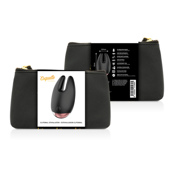 Coquette chic desire estimulador cl?toris negro / gold