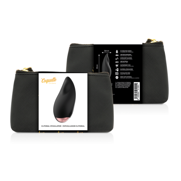 Coquette chic desire estimulador cl?toris negro / gold