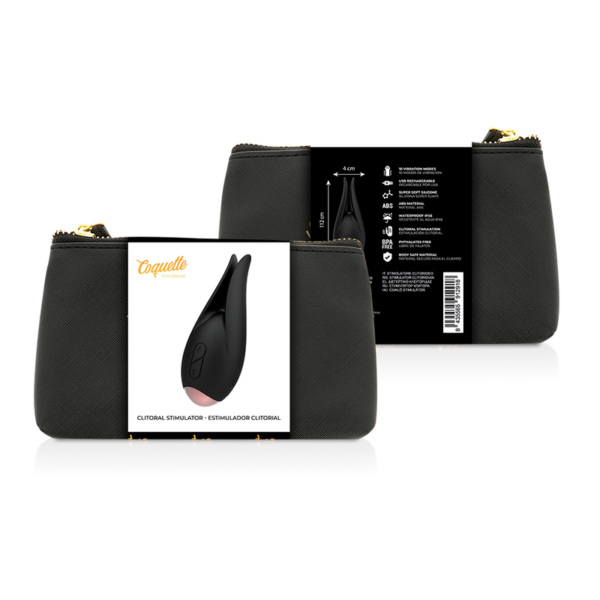 Coquette chic desire estimulador cl?toris negro / gold