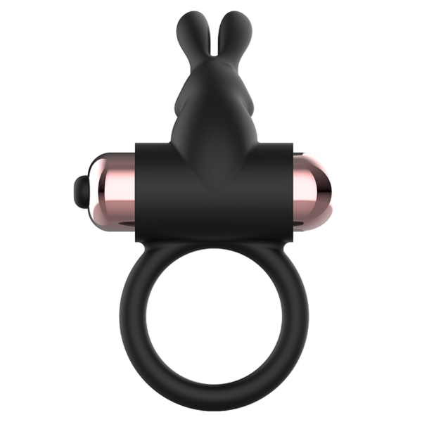 Coquette cock ring anillo vibrador negro / gold