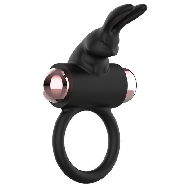 Coquette cock ring anillo vibrador negro / gold