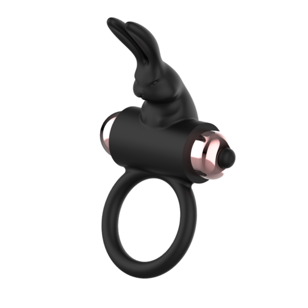 Coquette cock ring anillo vibrador negro / gold