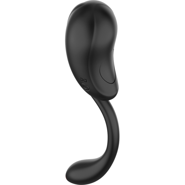 Coquette huevo control remoto recargable negro / gold