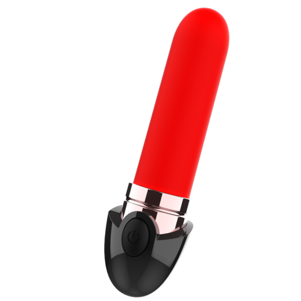 Coquette pintalabios vibrador recargable luxe negro / gold