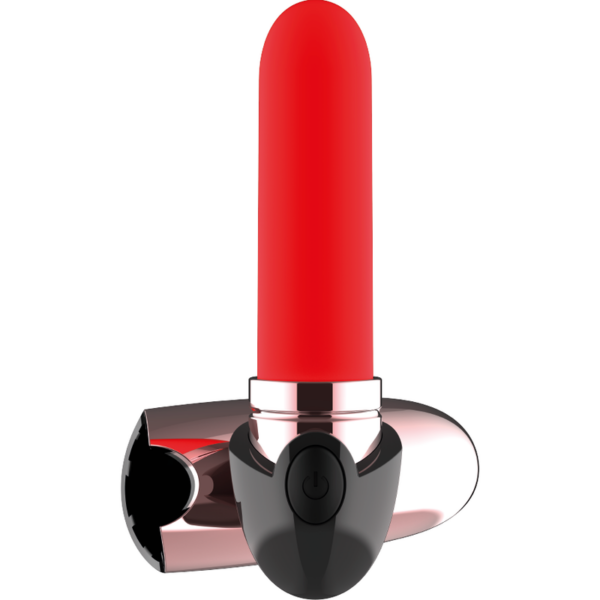 Coquette pintalabios vibrador recargable luxe negro / gold