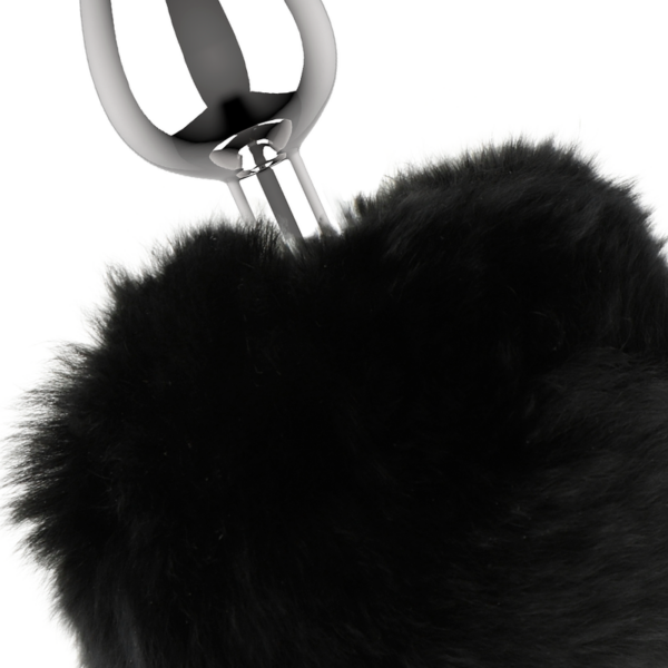 Coquette plug anal de metal talla l 2.8 x 4.1 cm