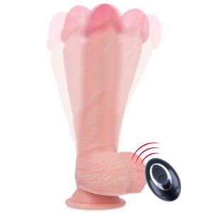 Rockarmy liquid silicone vibrador control remoto premium apache 22cm