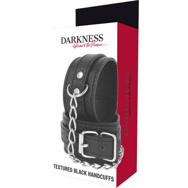 Dark ness esposas leather negro