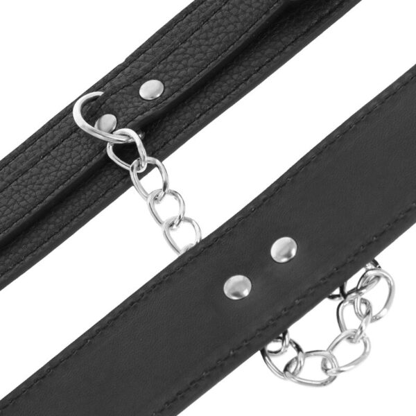 Dark ness esposas leather negro