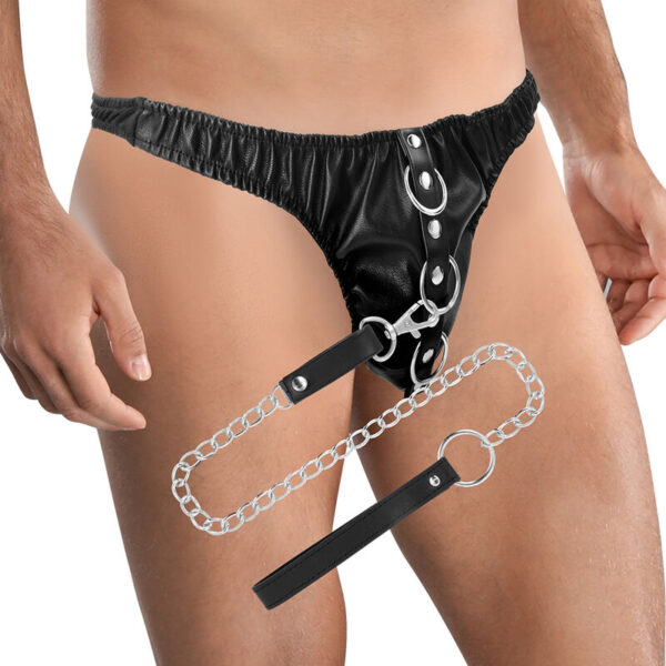 Darkness tanga de sumisi?n con cadena metal