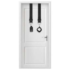 Darkness bondage esposas para la puerta