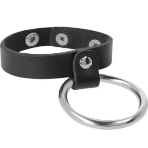 Darkness anillo de metal para el pene y test?culos