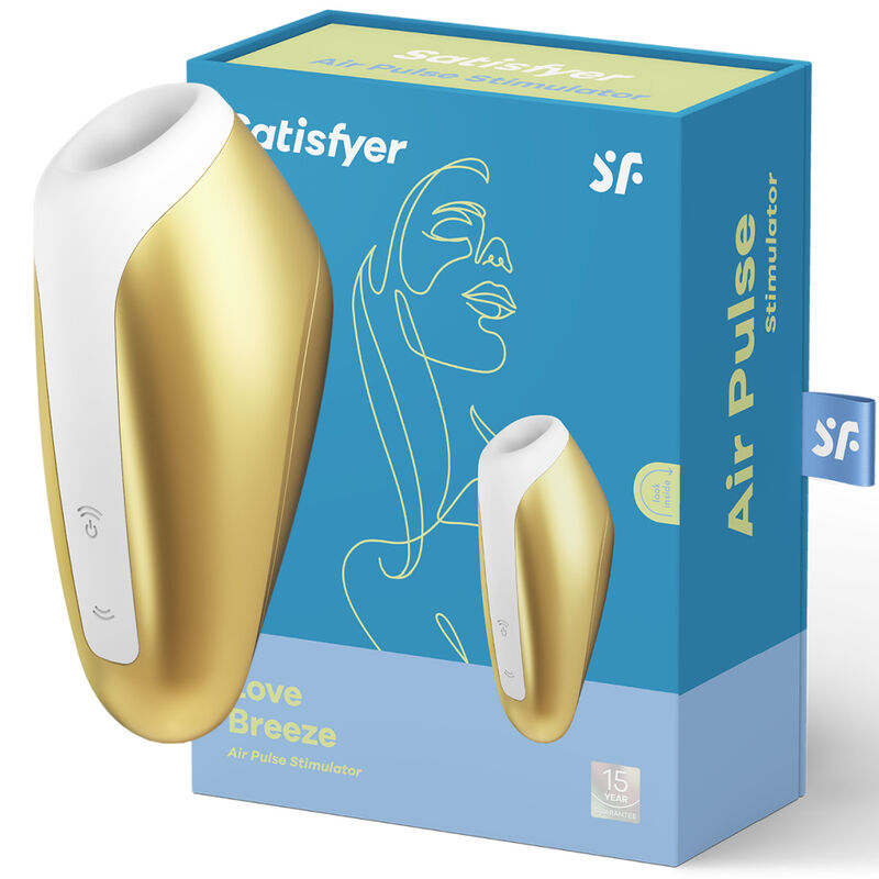Satisfyer love breeze succionador yellow gold
