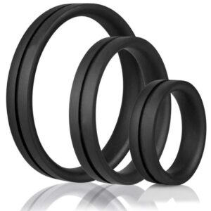 Screaming o - anillo pene y testiculos ring o xxl - negro