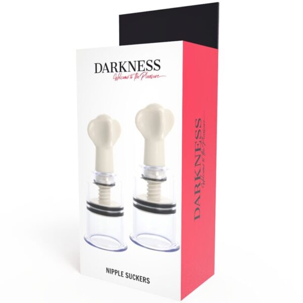 Darkness succionador pezones transparente 5cm diametro