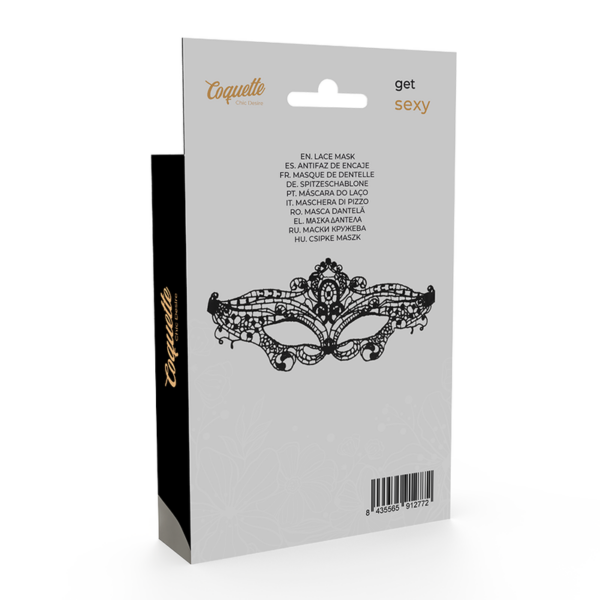 Coquette chic desire antifaz encaje negro