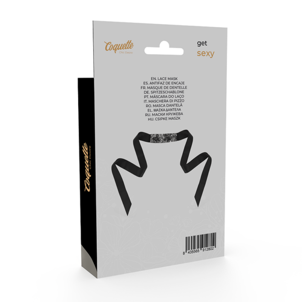 Coquette chic desire antifaz encaje negro