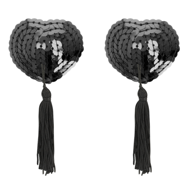 Coquette chic desire cubre pezones negro