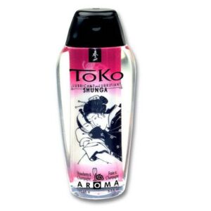 Shunga toko aroma lubricante fresas con cava.
