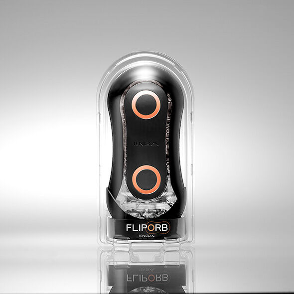 Tenga flip orb strong masturbador crash naranja