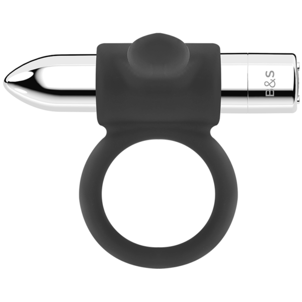Black&silver cameron anillo recargable 10v silver