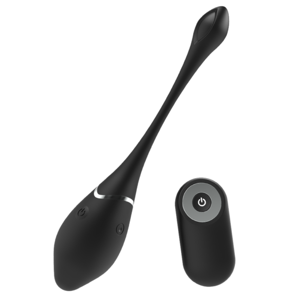 Black&silver jenell huevo vibrador recargable