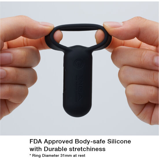 Tenga - svr smart anillo vibrador negro