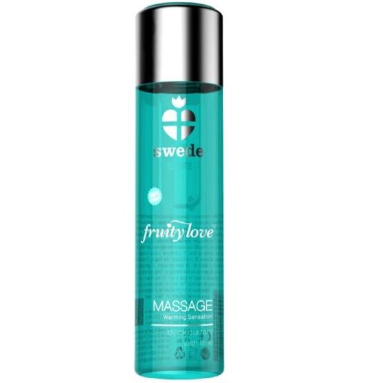 Swede fruity love aceite efecto calor grosella negra y lima 60 ml