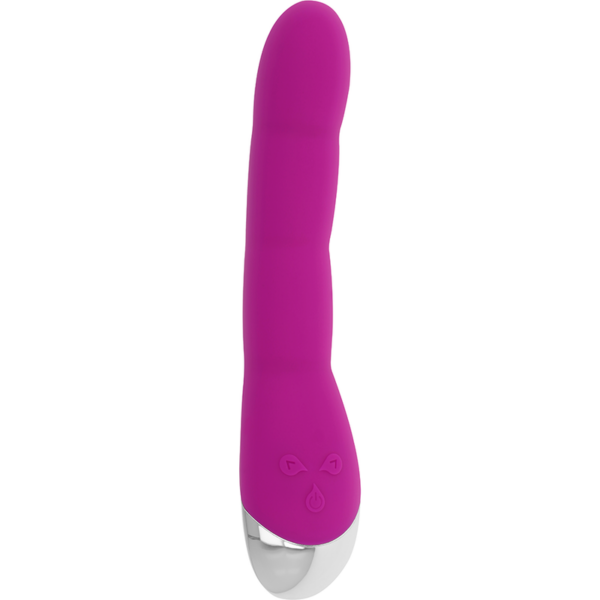 Ohmama vibrador 6 modos y 6 velocidades lila 21.5 cm