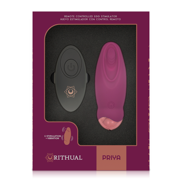 Rithual priya huevo control remoto g-spot + vibraci?n
