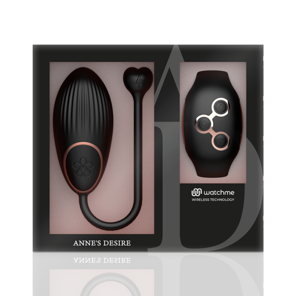 Anne s desire huevo control remoto tecnolog?a watchme negro / gold