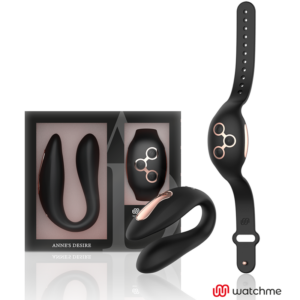 Anne s desire  dual pleasure tecnolog?a watchme negro / gold