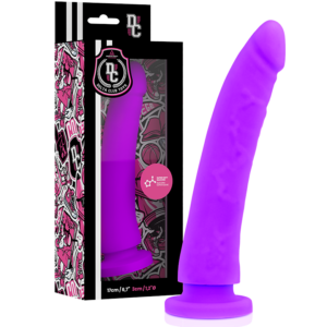 Delta club toys dildo lila silicona medica 17 x 3cm
