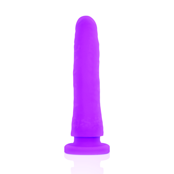 Delta club toys arnes + dildo lila silicona medica 17 x 3cm