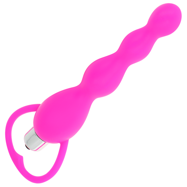 Ohmama estimulador anal con vibracion - rosa