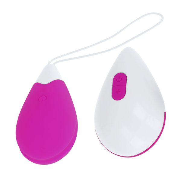 Oh mama huevo vibrador 10 modos - lila y blanco