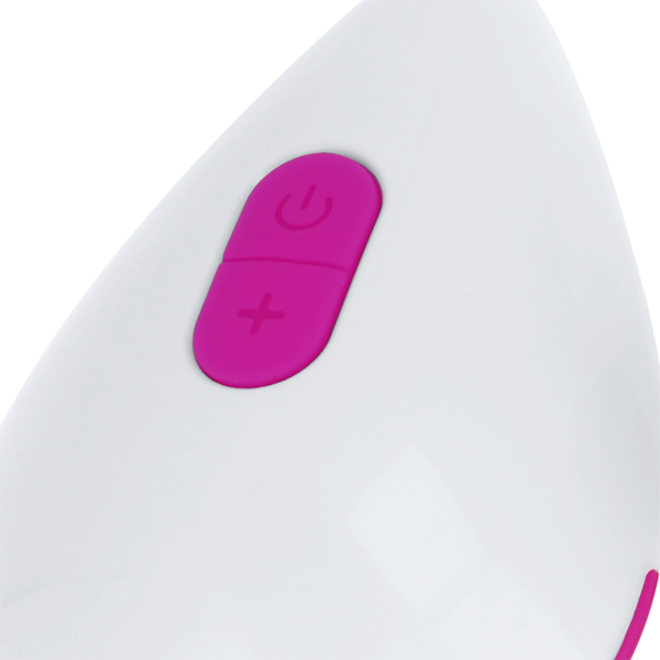 Oh mama huevo vibrador 10 modos - lila y blanco