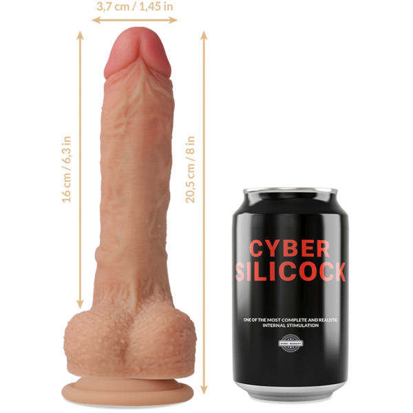 Cyber silicock connor realistico silicona liquida 20.5cm