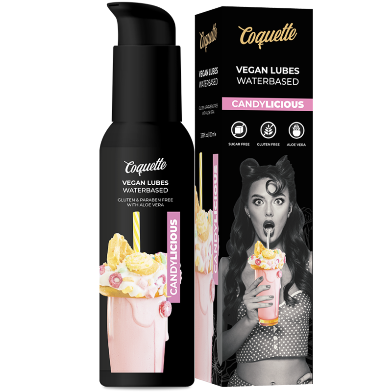 Coquette premium experience lubricante vegano candylicious 100ml