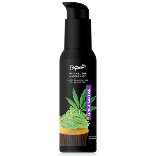 Coquette premium experience lubricante calor space sativa 100ml