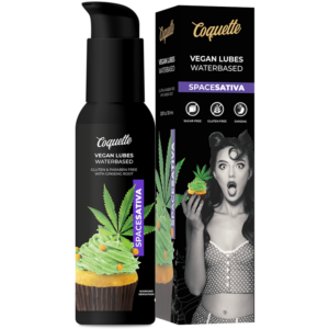 Coquette premium experience lubricante calor space sativa 100ml