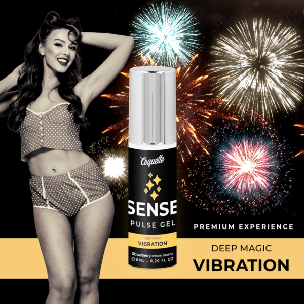 Coquette pulse gel fresa vibraci?n magica premium 6ml