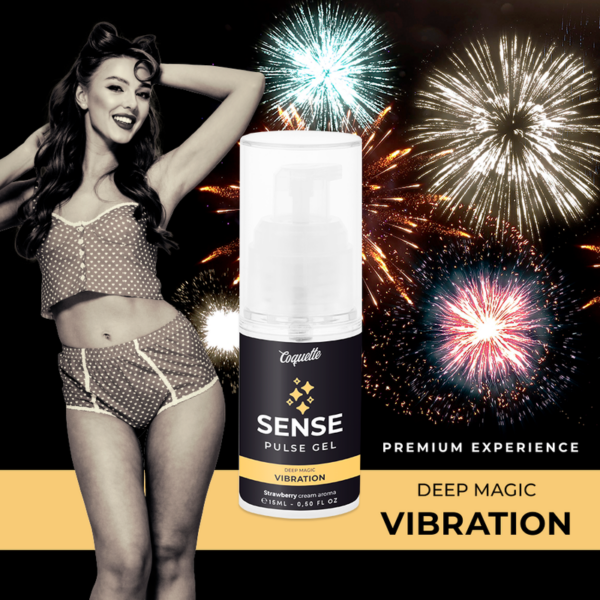 Coquette pulse gel fresa vibraci?n magica premium 15ml
