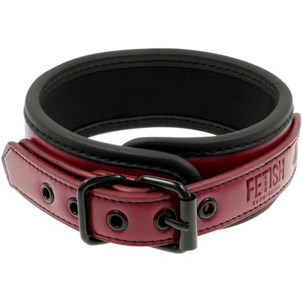 Fetish submissive dark room collar con cadena