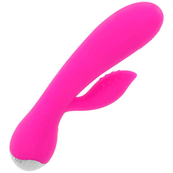 Ohmama vibrador recargable con rabbit 10 modos de vibraci?n 19 cm