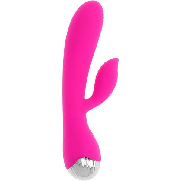 Ohmama vibrador recargable con rabbit 10 modos de vibraci?n 19 cm