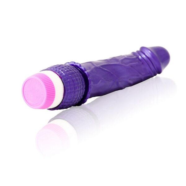 Vibrador lila realistico 23 cm