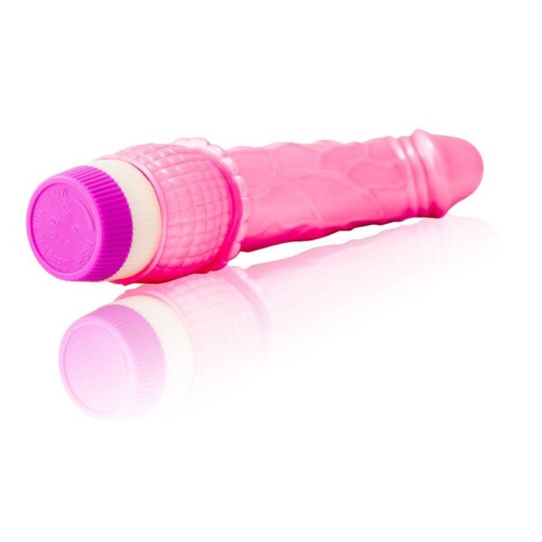 Vibrador rosa realistico 23 cm