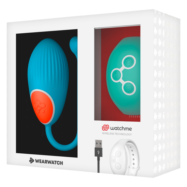 Wearwatch huevo control remoto technology watchme azul / aguamarina